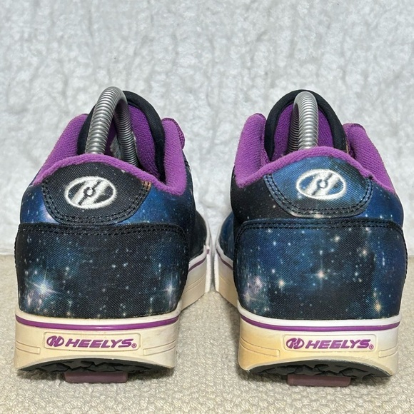 Heelys Youth/Kids Blue/Purple Launch 2 Wheeled Sneakers Shoes SZ EU 38 & W7 & 6Y - Picture 4 of 11